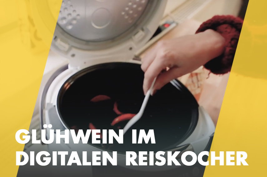 Glühwein im Digitalen Reiskocher